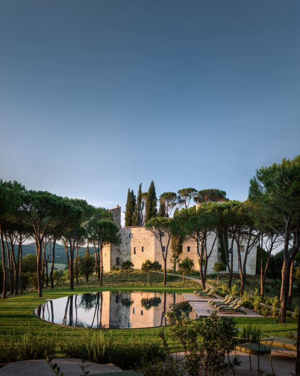 La Dolce Vita hinter dicken Mauern: Hotel Castello di Reschio